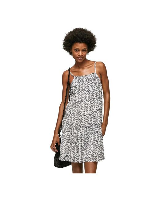 Summer Dresses Pepe Jeans de color Gray