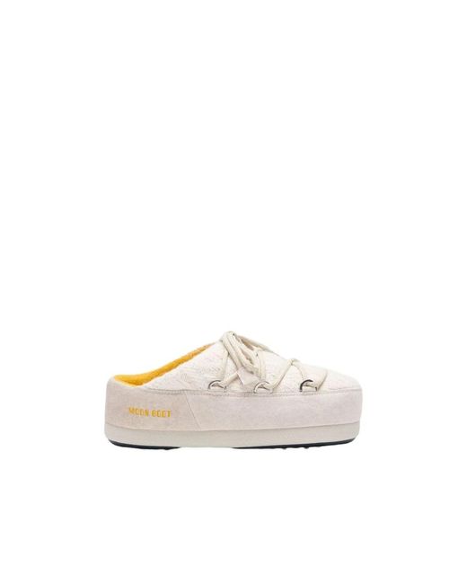 Mules Moon Boot de color White