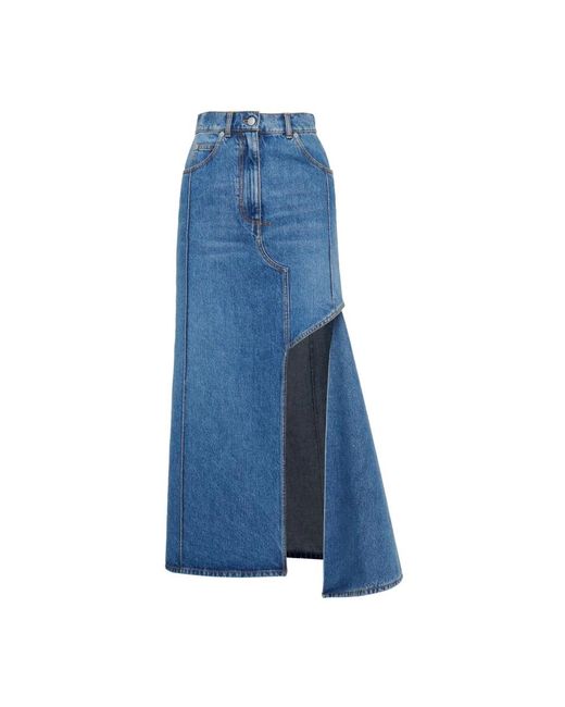 Alexander McQueen Spijkerrokken in het Blue