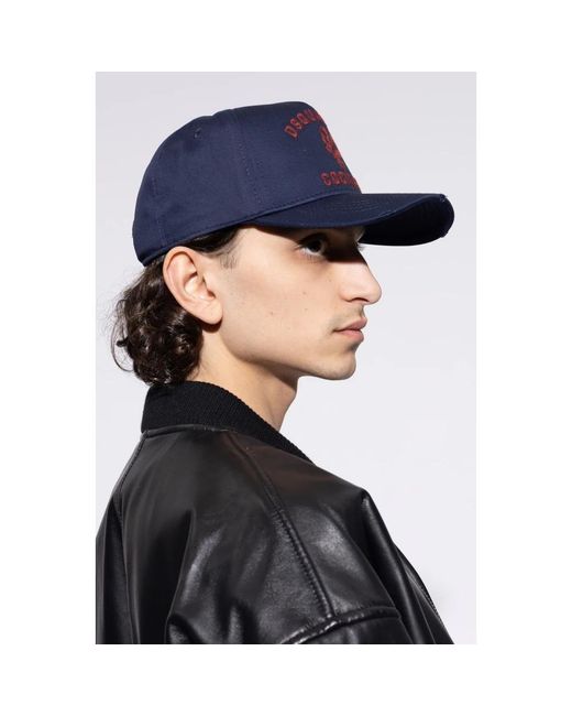Caps DSquared² de hombre de color Blue