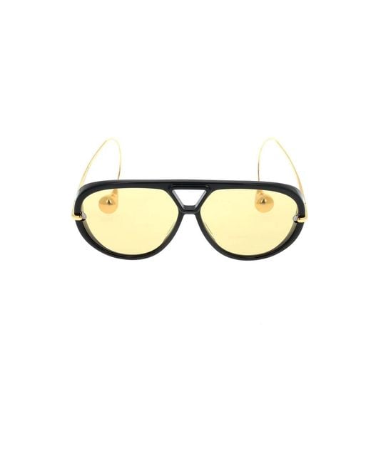 Bottega Veneta Yellow Stylische sonnenbrille