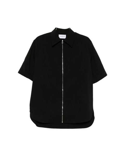 Givenchy Black Short Sleeve Shirts for men