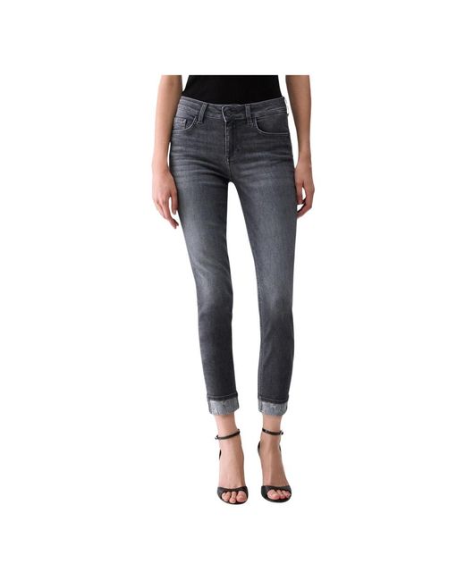 Liu Jo Blue Cropped Jeans