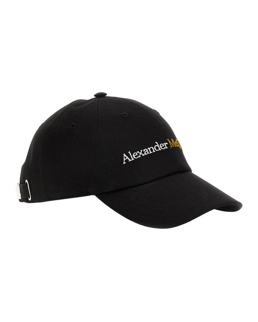 McQueen Black Hats & Caps for men
