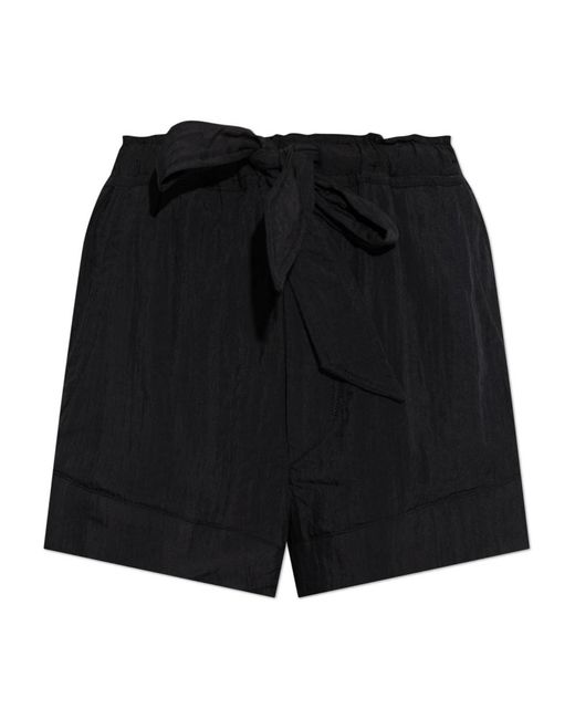 Isabel Marant Birva Shorts in het Black