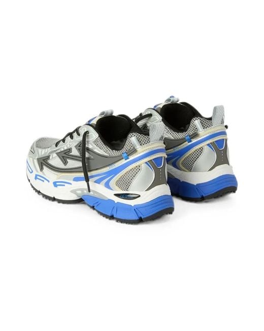 Off-White c/o Virgil Abloh Blue Be Right Back Chunky Mesh Sneakers for men