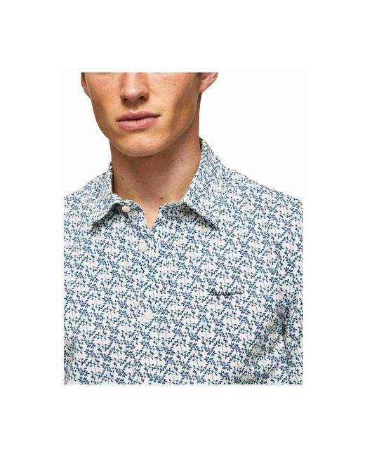 Pepe Jeans Gray Casual Shirts for men