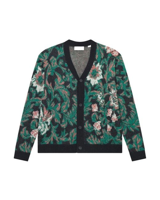 Cardigans Les Deux de hombre de color Green