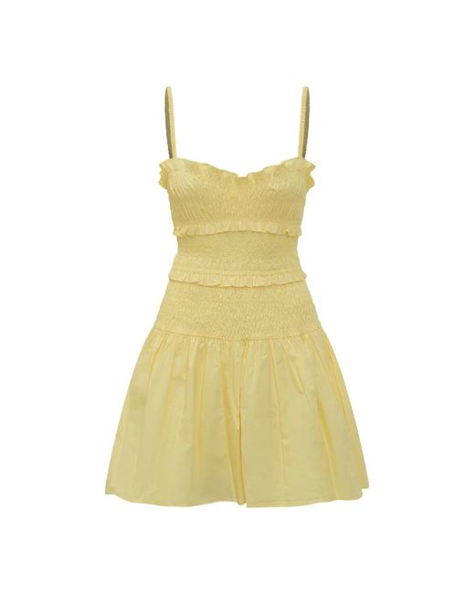 Michael Kors Yellow Short Dresses