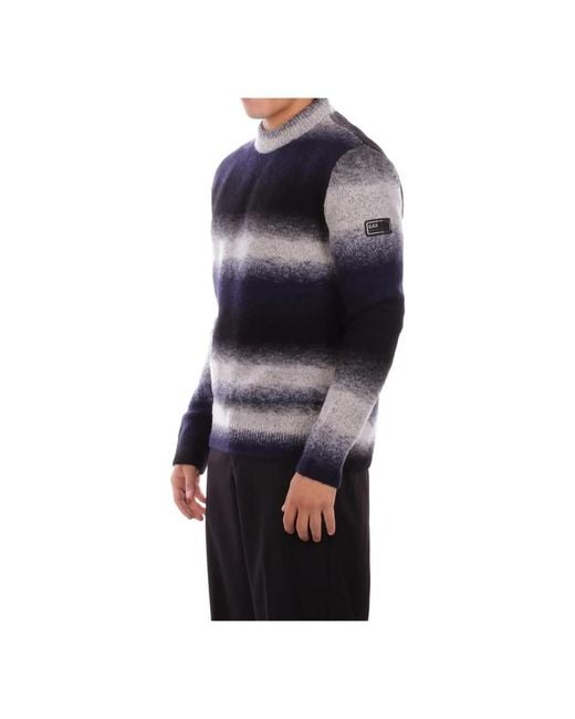 Barbour Truien & Vesten ,Veelkleurig ,Wol Logo Laterale Sweater in het Black voor heren