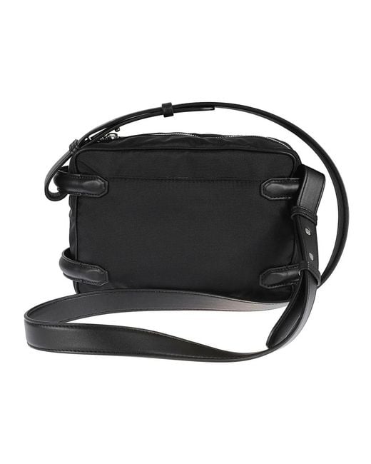 McQueen Black Cross Body Bags