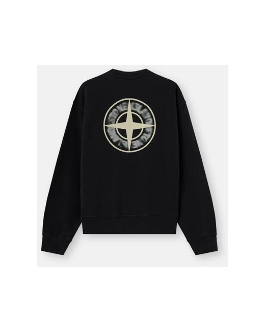 Stone Island Black Sweatshirts for men