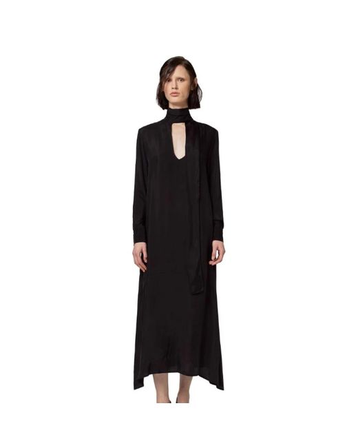 Midi Dresses Alpha Studio de color Black