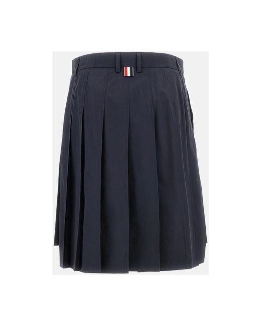 Thom Browne Blue Short Skirts