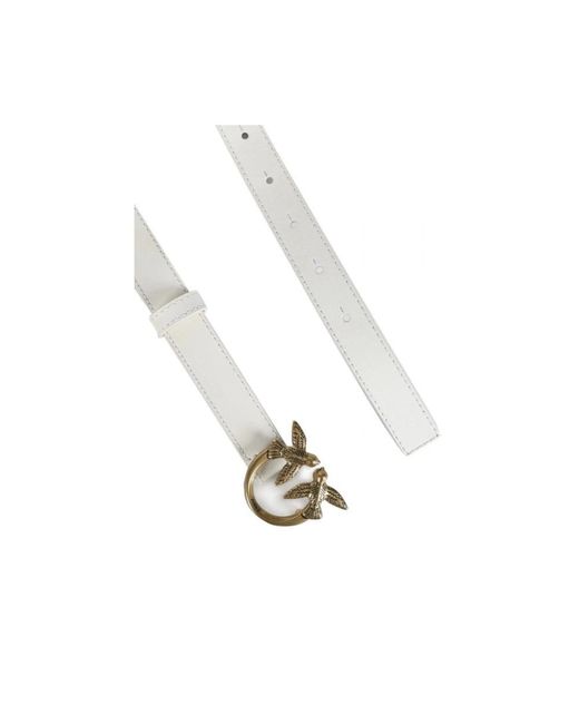 Pinko Metallic Belts