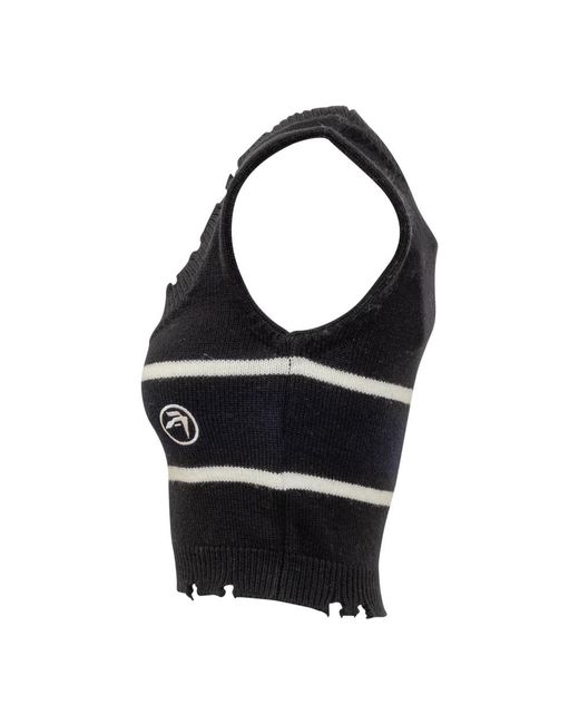 Ambush Black Round-Neck Knitwear