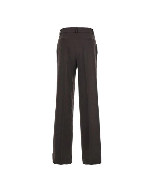 P.A.R.O.S.H. Straight Trousers in Gray | Lyst P.A.R.O.S.H. Straight Trousers in Gray | Lyst