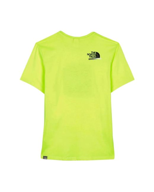 The North Face Redbox klassisches t-shirt in Yellow für Herren