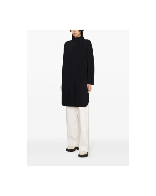 Herno Black Single-Breasted Coats