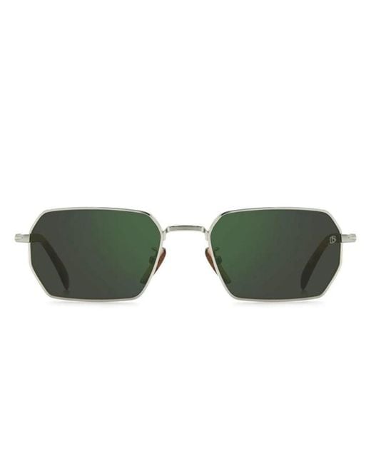 David Beckham Green Sunglasses