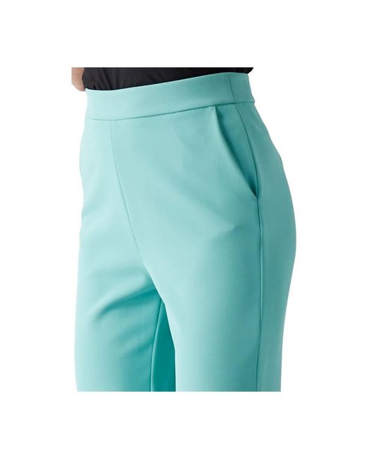 Pinko Blue Cropped Trousers