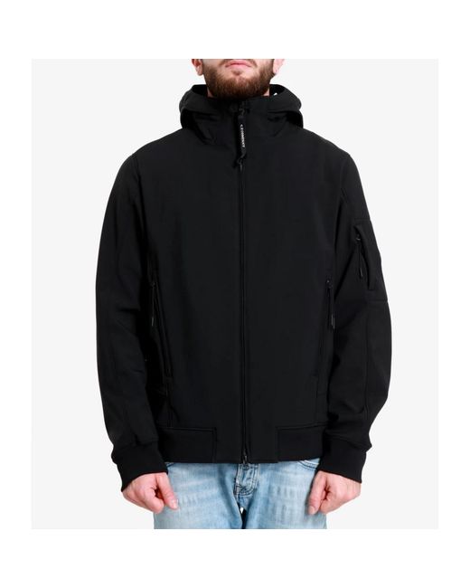 C P Company Black Light Jackets for men