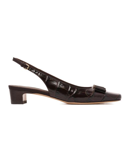 Ferragamo Brown Pumps