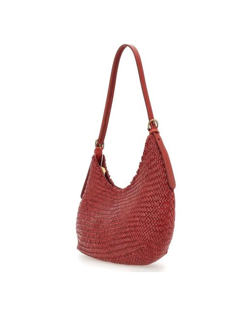 Dragon Diffusion Red Shoulder Bags