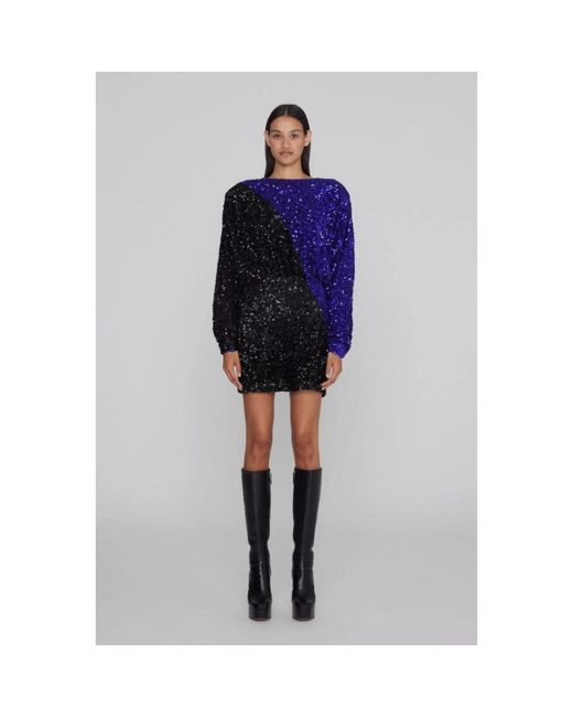 ROTATE BIRGER CHRISTENSEN Blue Party Dresses