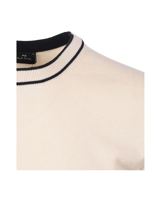 Paul Smith Natural Round-Neck Knitwear for men
