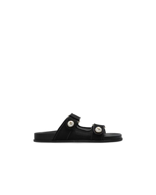 Jimmy Choo Black Sliders