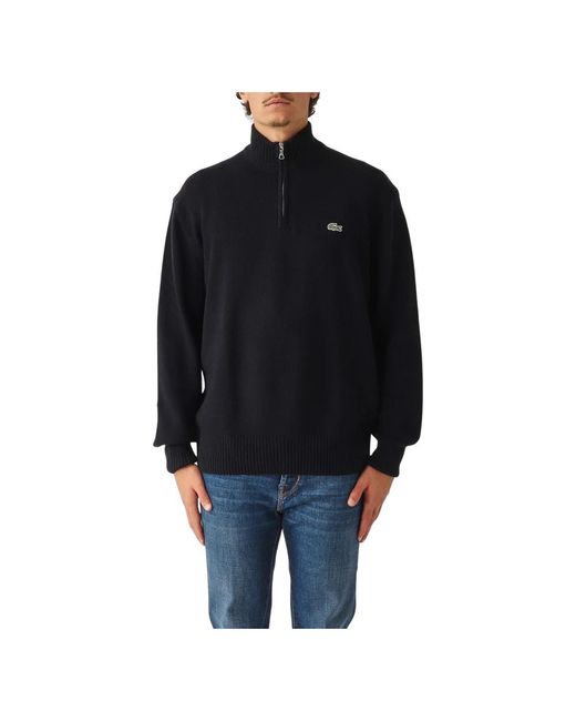 Turtlenecks Lacoste de hombre de color Black