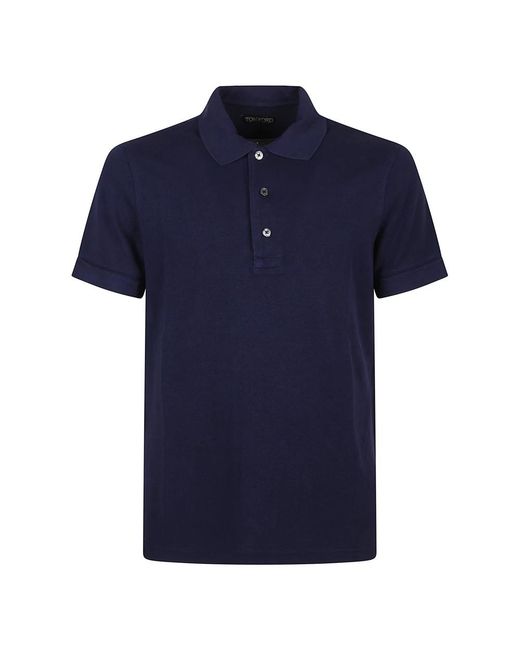 Tom Ford Blue Polo Shirts for men