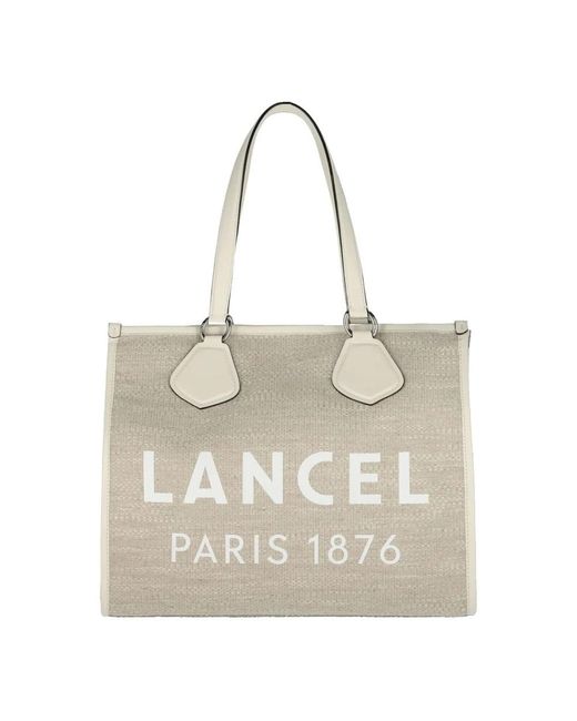 Lancel Metallic Tote Bags