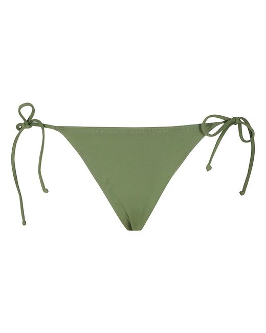 Mc2 Saint Barth Badmode ,Groen ,Brutale Bodem Met Zelfstrik Bikini Slip in het Green