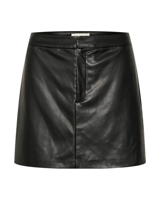 Part Two Short Skirts in het Black
