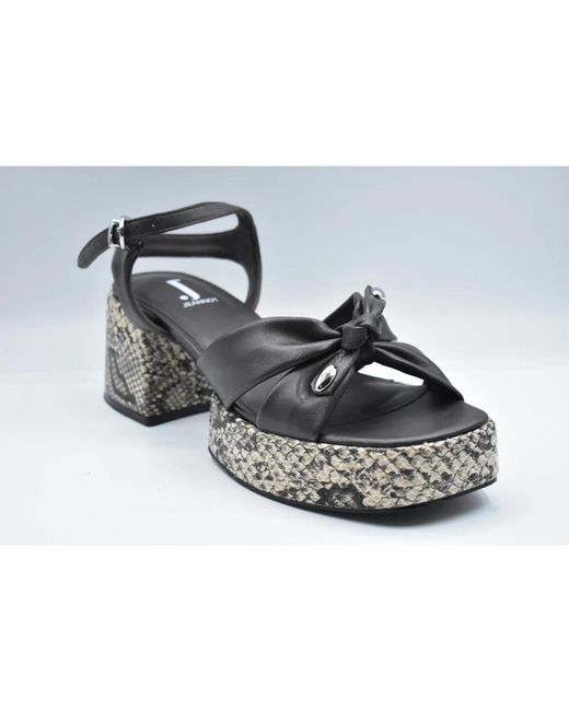 Jeannot Brown High Heel Sandals