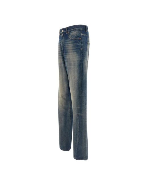 MM6 by Maison Margiela Blue Wide Jeans for men