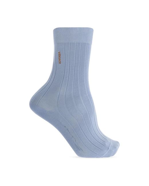 Socks Versace de color Blue