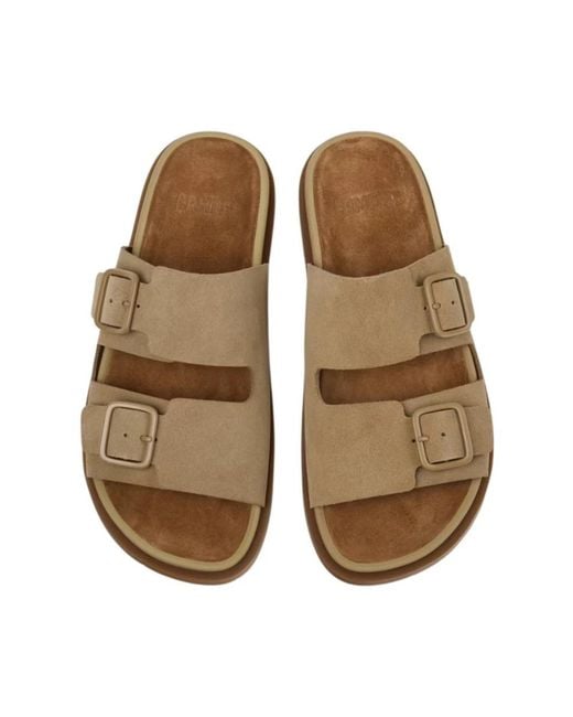 Camper Brown Sliders for men