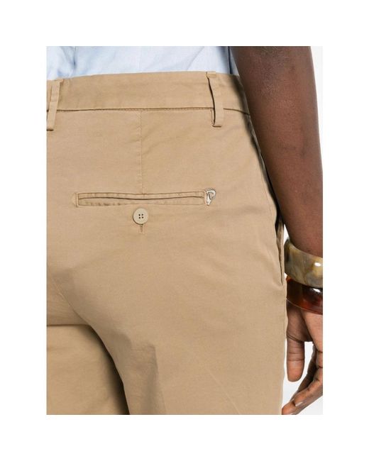 Dondup Natural Cropped Trousers