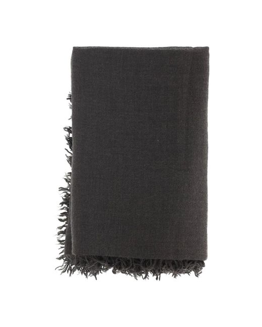 Faliero Sarti Black Winter Scarves for men