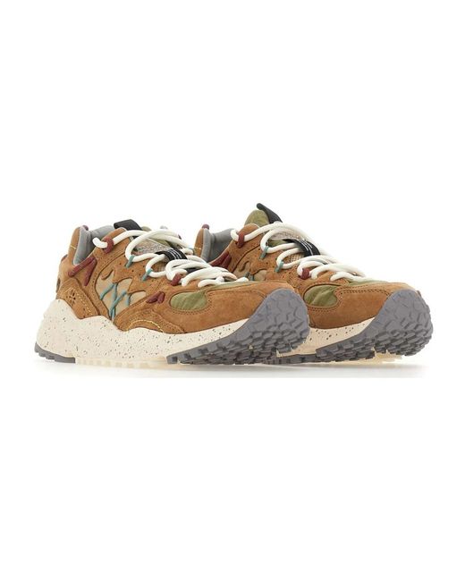 Flower Mountain Natural Sneakers for men
