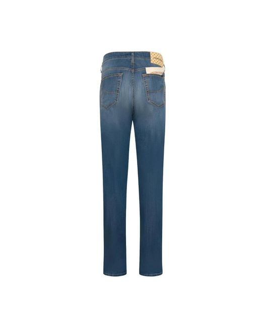 Jacob Cohen Blue Slim-Fit Jeans for men