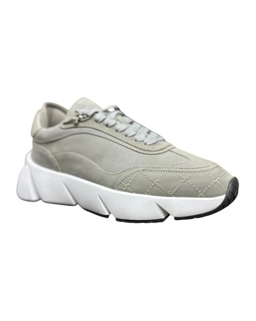 Cesare Paciotti Gray Sneakers for men
