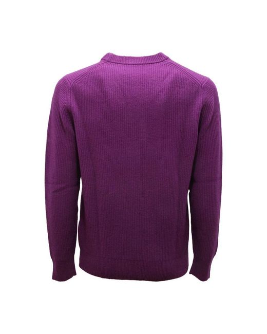 Ballantyne Wollpullover Made in Purple für Herren
