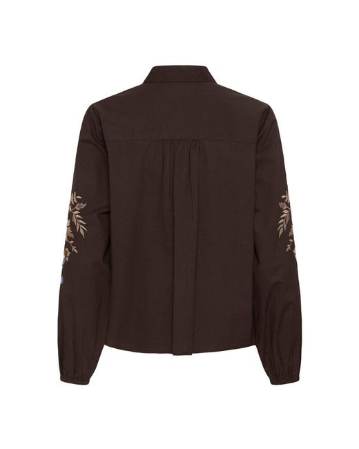 Cream Blouses & Hemden in het Brown