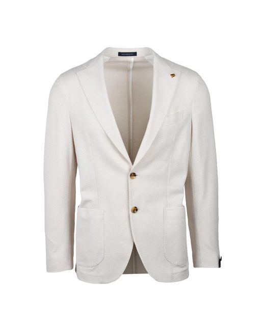 Sartoria Latorre White Blazers for men