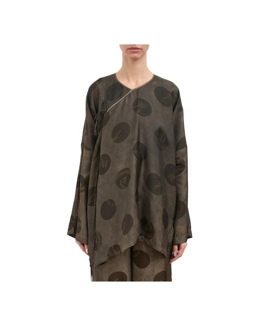 Uma Wang Brown Blouses