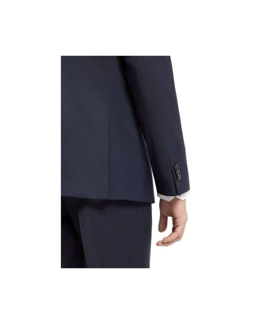 HUGO Blue Single Breasted Suits for men